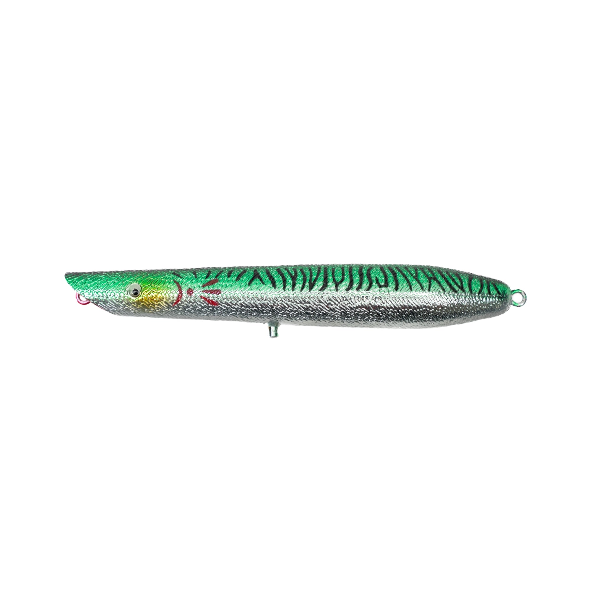 Cotton Cordell Pencil Popper-Pearl/Red Head-4 1/2 in Cotton Cordell Pencil Popper-Pearl/Red Head-4 1/2 in